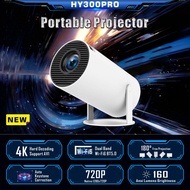 HY300 Pro Projector Portable Android 13.0 2+8G Smartphone Same Screen HD 1080P Wireless Bluetooth Ce
