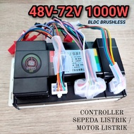 CONTROLLER SEPEDA LISTRIK / MOTOR LISTRIK 48V-72V 1000W BLDC BRUSHLESS