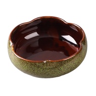 Lotus Bowl Planter Large Opening Ceramic Lotus Flowerpot Glazed Goldfish Bowl Bonsai Bowl Lotus Pot 