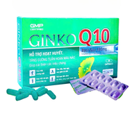 ginko Q10 Cải thiện trí nhớ chứng mất ngủ hoạt huyết dưỡng não đau đầu chóng mặt tăng cường lưu thôn