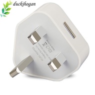 DUCKIHOGAN USB Charger 5V 1A 1 Port USB Home Power Adapter