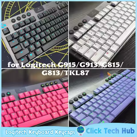 For Logitech Keyboard Keycaps G913 Tkl Compatible Logitech G915/G813/G815/G913/Tkl Rgb Customized Me