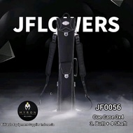 Jflowers Cue Case JF0056~Tas Billiard Jflowers 3x4~3 Butt + 4 Shaft - IZZSHOP7