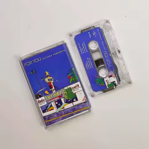 JP Pop Tatsuro Yamashita Music Tape FOR YOU Album Cassettes Cosplay Walkman Car Recorder Soundtracks