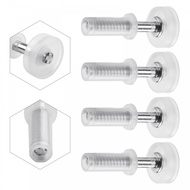 Upgrade Your Doors with Rust Resistant Bifold Cabinet Door Top Guide Wheels 4PCS