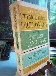 簡明英語字源字典 A Concise Etymological Dictionary of the English La