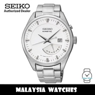 Seiko SRN043P1 Kinetic Movement Silver Dial Hardlex Crystal Glass Stainless Steel Men's Watch