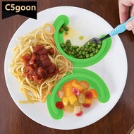 C5GOON Silicone Food Separator Food Baffle Board Separator Plate Dish Bariatric Portion Meal Food Di