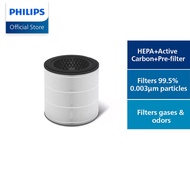 PHILIPS Genuine Replacement Filter Integrated 3-in-1 with NanoProtect HEPA Active Carbon and Pre-Fil