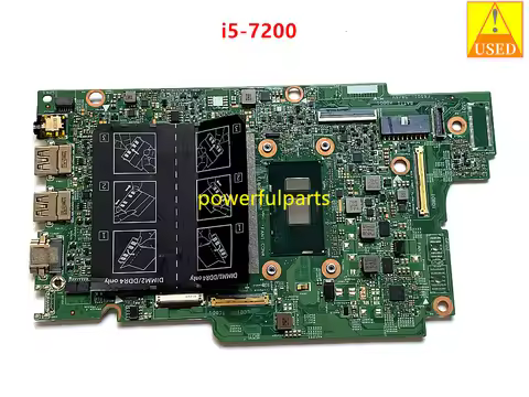 For DELL Inspiron 13 5000 5378 5578 5568 Laptop Motherboard 15296-1 i3 i5 i7 0JV40X 0PJDNR 0PG0MH 0P
