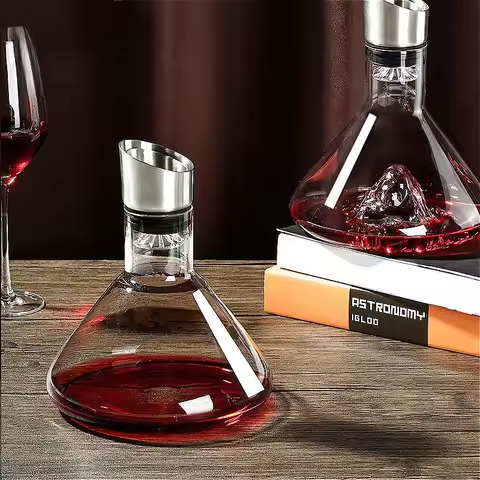 High-end Wine Separator Luxury Red Wine Decanter Transparent Nordic Wine Dispenser Multiple Capacity