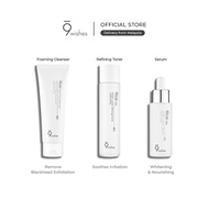9wishes Rice Line - Foaming Cleanser/Refining Toner/Serum