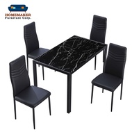 Homemaker Furniture Eden 1 + 4 Seater Dining Set