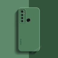 Solid Color Soft Camera Case Realme 5i 5S 5 6i 9i 9 Pro Plus C3 C31 C35 C21Y C25Y C25 C12 Casing Ori