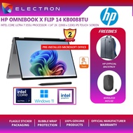 HP OmniBook X Flip 14-KB0088TU 14" 2K 2-in-1 Laptop ( CU7 355, 16GB, 512GB SSD, Intel, W11Pro, HS+M3