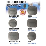 3D Carbon Fuel Tank Cover Kancil Saga Iswara Persona Wira Gen2 Iriz