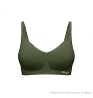 Shapee Luxe Nursing Bra - Olive