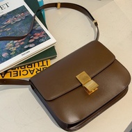 CELINE Classic Box 摩卡棕豆腐包