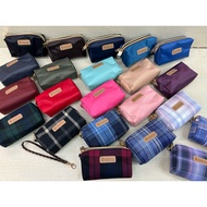 ((Multi-Color Optional) Dolly Club High-Quality Plaid, Solid Color Series~Double Pull Small Square Z