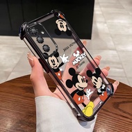 Samsung A55 5G A35 A25 A15 4G A05s A05 A04e A04s A04 Custom Name Soft Case Mickey Protection Drop Ca