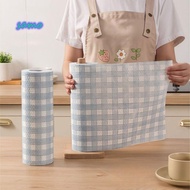 SAMO 1Roll/400Sheets Disposable Lazy Cleaning Rags, Degreased Non-woven Fabric One-Time Dishcloth,  
