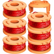 7Pack WA0010 WA0004 Pengganti Tali Pemotong Rumput Serasi dengan Worx WG154 WG162 WG163 WG170 WG151 