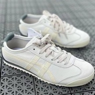 Tiger New Style Bovine México66 White Shoes Leather Forrest Gump Men Women Couple Casual Sneakers