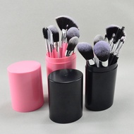 12 Tubes Makeup Brush Set Beginner Makeup Tools Full Set Brush Set Brush Eyeshadow Makeup