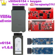 V5054a Wifi Version 6154 Support V23.1 Free Engineering-e 14.1 Obd2 Code Scanner Full Support V Au-d