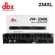 DBX 234XS/234XL ครอสโอเวอร์อิเล็กทรอนิกส์อุปกรณ์ต่อพ่วงเสียงระดับมืออาชีพอุปกรณ์เสียงสเตอริโอแบบ2/3ท