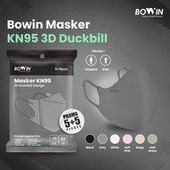 Bowin Masker KN95 - Duckbill 3D (Filter 95% BFE PFE) medical mask medis