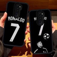 S86 Cristiano Ronaldo Casing for OPPO Reno 2Z A37 F11 A9 A39 2F A5 2020 A83 Pro black