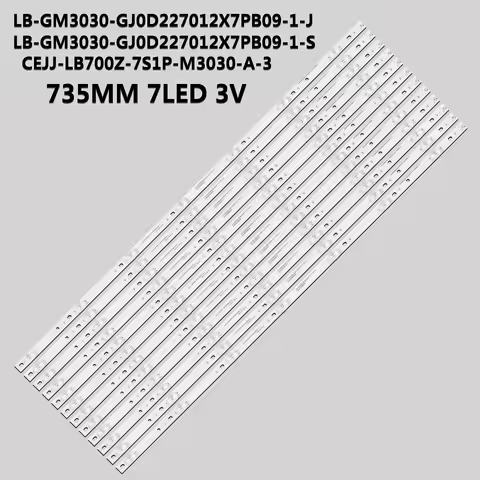 LED Backlight For Philips 70PUS8105/12 70PUS7505 70PUS7805 70PUS6554 70PUS6554/12 70PUS7906/12 75PUF