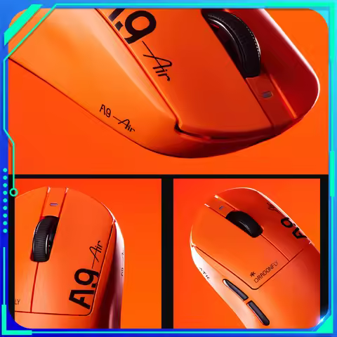ATK A9 Air Ultimate Mouse Tri Mode Wireless Mouse ATK Dragonfly A9 Plus Pro Ultra 8K Lightweight E-s