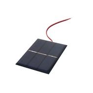Filect Mini Solar Panel Mini Solar Polycrystalline Solar Panel 0.65W 1.5V 1pc Solar Battery Portable Solar Panel Polycrystalline Silicon Solar Panel Ultra-thin Lightweight Portable