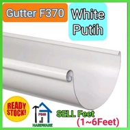 Gutter F370 (Putih/White) Arensi Marley [1kaki~7kaki] (GT)