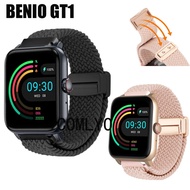 For BENIO GT1 Smart Watch Strap Nylon Magnetic buckle Soft Women Men watches outdoor Band