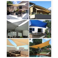 Canopy 420D Awnings Sunshade Sail Cloth Waterproof Oxford Garden Rectangle Sun Shade 98%UV protectio