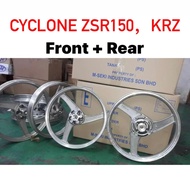 KAWASAKI KRZ SPORT RIM (OE) ORIGINAL //SAMA CYCLONE ZSR150 ZSR SPORT RIM ENKEI DEPAN BELAKANG 160X17