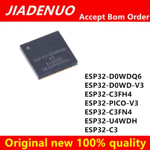 (1piece)100% New ESP32-D0WD-V3 ESP32-D0WDQ6 ESP32-C3FH4 ESP32-PICO-V3 ESP32-C3 ESP32-C3FN4 ESP32-U4W