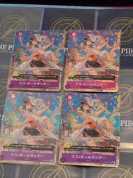 OP04-064 SR異圖 Miss All Sunday x4