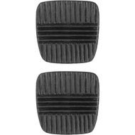 Car Pedal Cover Kits 2Pcs/Set Car Brake Clutch Pedal Rubber Pads Cover Black 49751-NI010 Fit for Nis