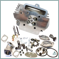 [nuohu] NO.21 WAVE100 XRM110 WAE 100 W100 4V 4 valves valve racing cylinder head Professional manufa