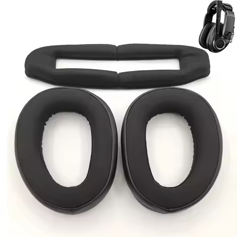 Ear pads or headband fits ok for Sennheiser GSP 600 670 550 500 601 602 Headphones Ear Cups Cover Ea