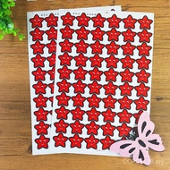 Big Cartoon Children Star Stickers Reward Praise Stickers Smiley Kindergarten Stickers Daohong Rewar