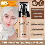Liquid Foundation Makeup Foundation Full Coverage Waterproof Long Lasting Oil-control BB Cream Cosme