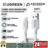 UGREEN Kabel Data Iphone Ipad Usb Lightning MFI FAST Charging 10W-18W