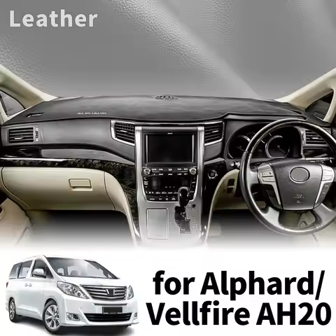 fit for Alphard Vellfire 20 AH20 2008-2014 RHD Dashmat Dashboard Cover Pad Protective Carpet DashMat
