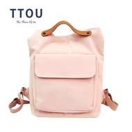 TTOU  Large Lady Fashion Kanken Backpack Women School Backpacks Girl Casual daypacks Female Black Mo