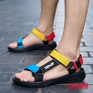 ۞✽ ssusan ready stock Teva sandals men Shoes summer gladiator non-slip outdoor Bea j